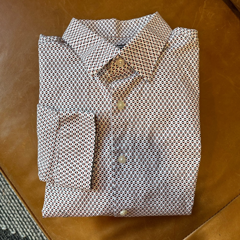 Extra Slim Solid Stretch 1MX Dress Shirt
